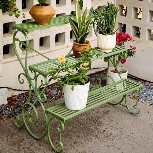 Support plantes extérieur et intérieur pour aménager un balcon vert