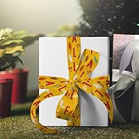 Vista 4 de 12 cintas decorativas de grogrén de hojas de arce de girasol, 1 yarda, decoración rústica de otoño para fiesta de Acción de Gracias y embalaje