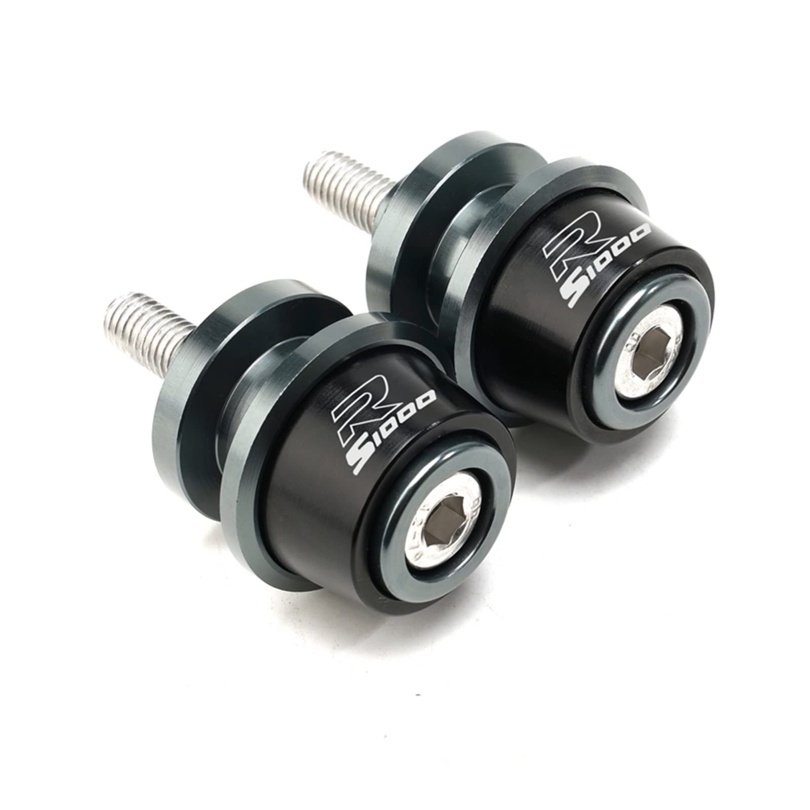 Vis de support de bras oscillant 8mm moto grise pour éviter les rayures sur BMW S1000R