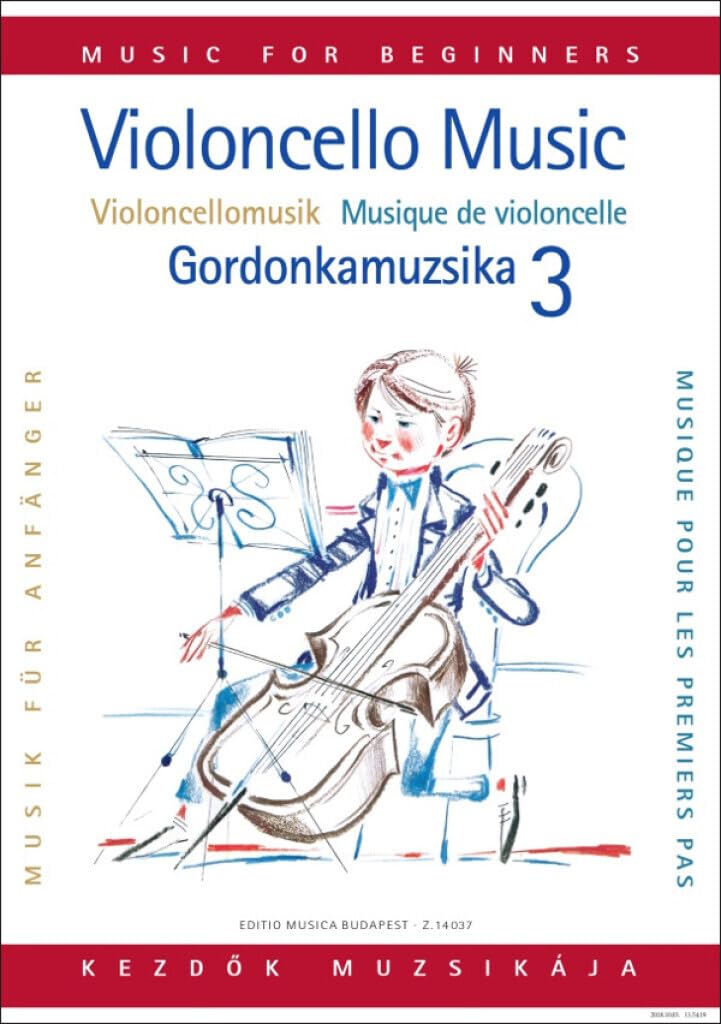 Cello Music for Beginners 3 Vlc/P