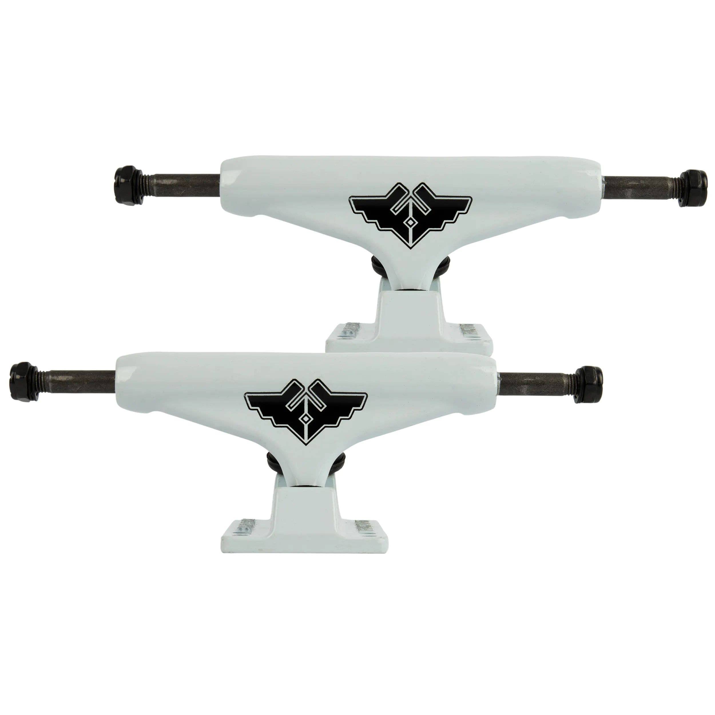 Fracture Wings V2 Skateboard Trucks - White