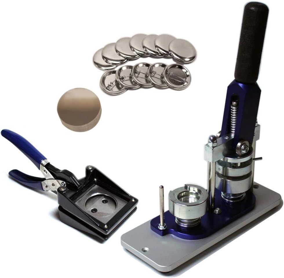 1.25 Inch Button Maker Machine Complete Starter Kit