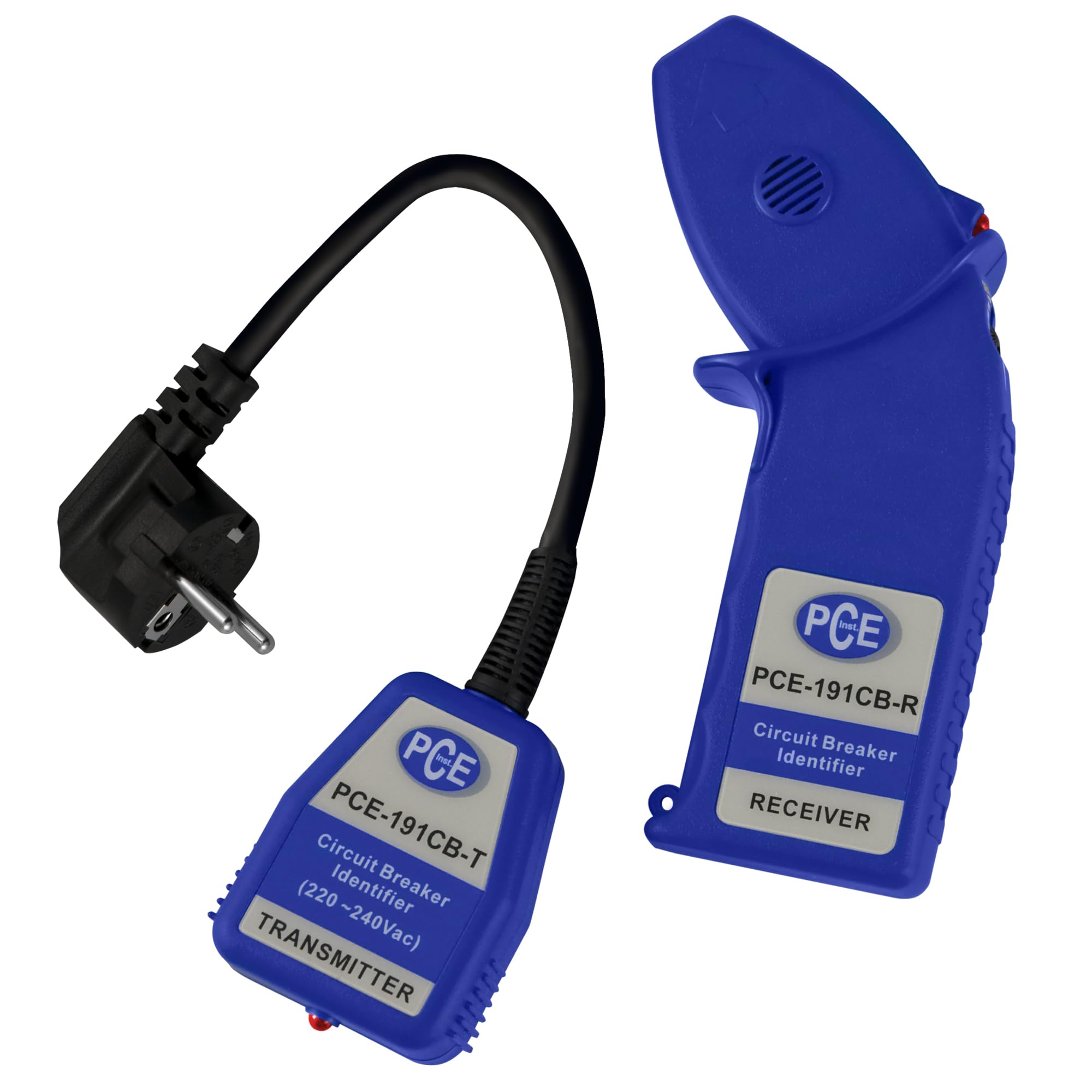 PCE Instruments Detector de cables y líneas con tensión en paredes y canales PCE-191 CB