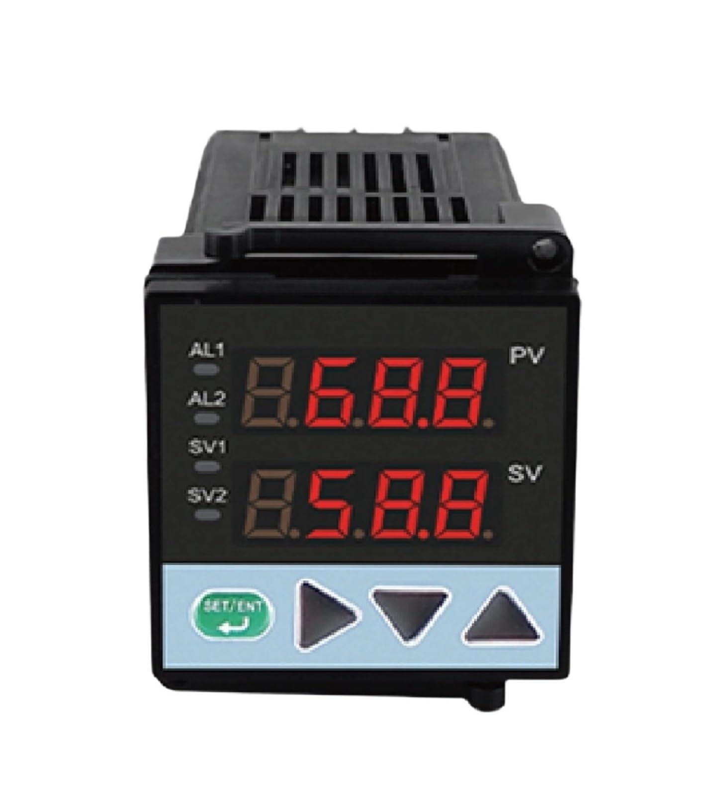 High Accuracy PID Temperature Controller Digital Display 4-20mA 0-5V 0-10V Output for Industrial Process Control(48-48 DC24V-SSR)