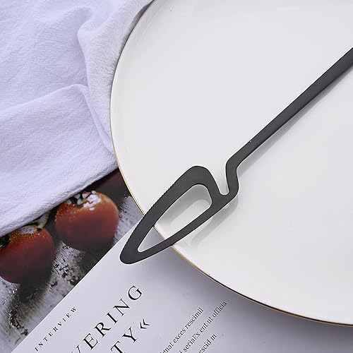 Miniatura 6 de Juego de cubiertos de acero inoxidable 304 de 4 piezas, juego de cubiertos de acero inoxidable para el hogar, hotel, restaurante, juego de