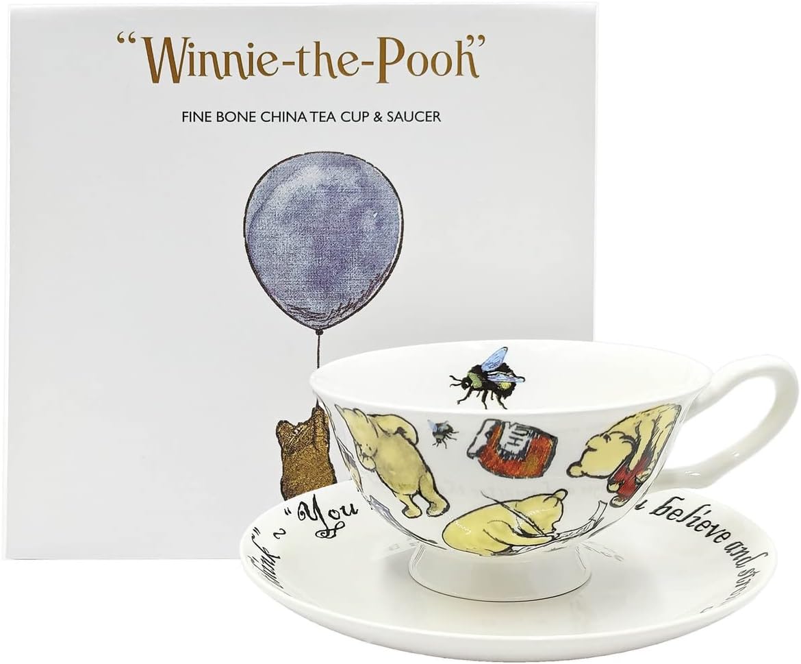 TeaCups London Winnie The Pooh Tea Cup & Saucer Cup