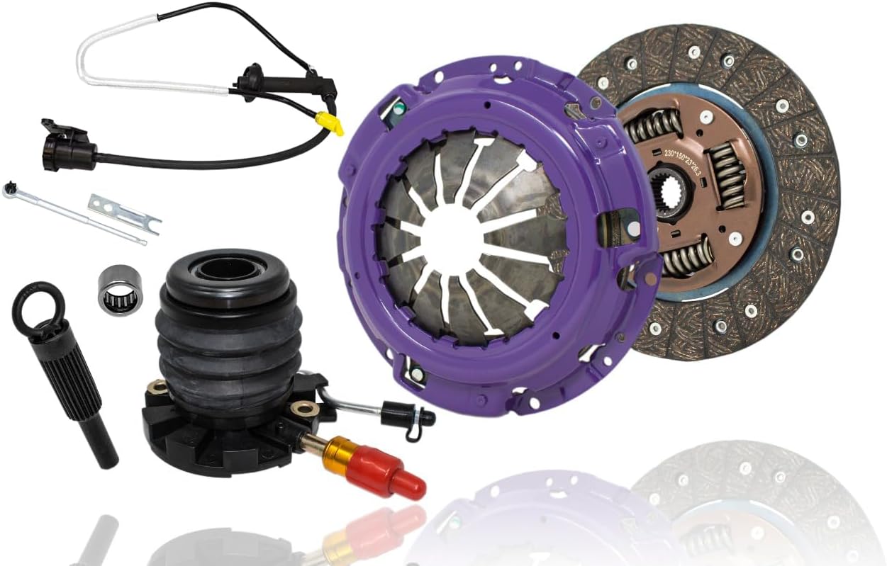 LT Premium Stage 2 HD Clutch Kit Master Line Slave Cylinder Bearing 1995-2011 Ranger Pickup B2300 B2500 B3000 2.3L 2.5L 4cyl 3.0L 6cyl