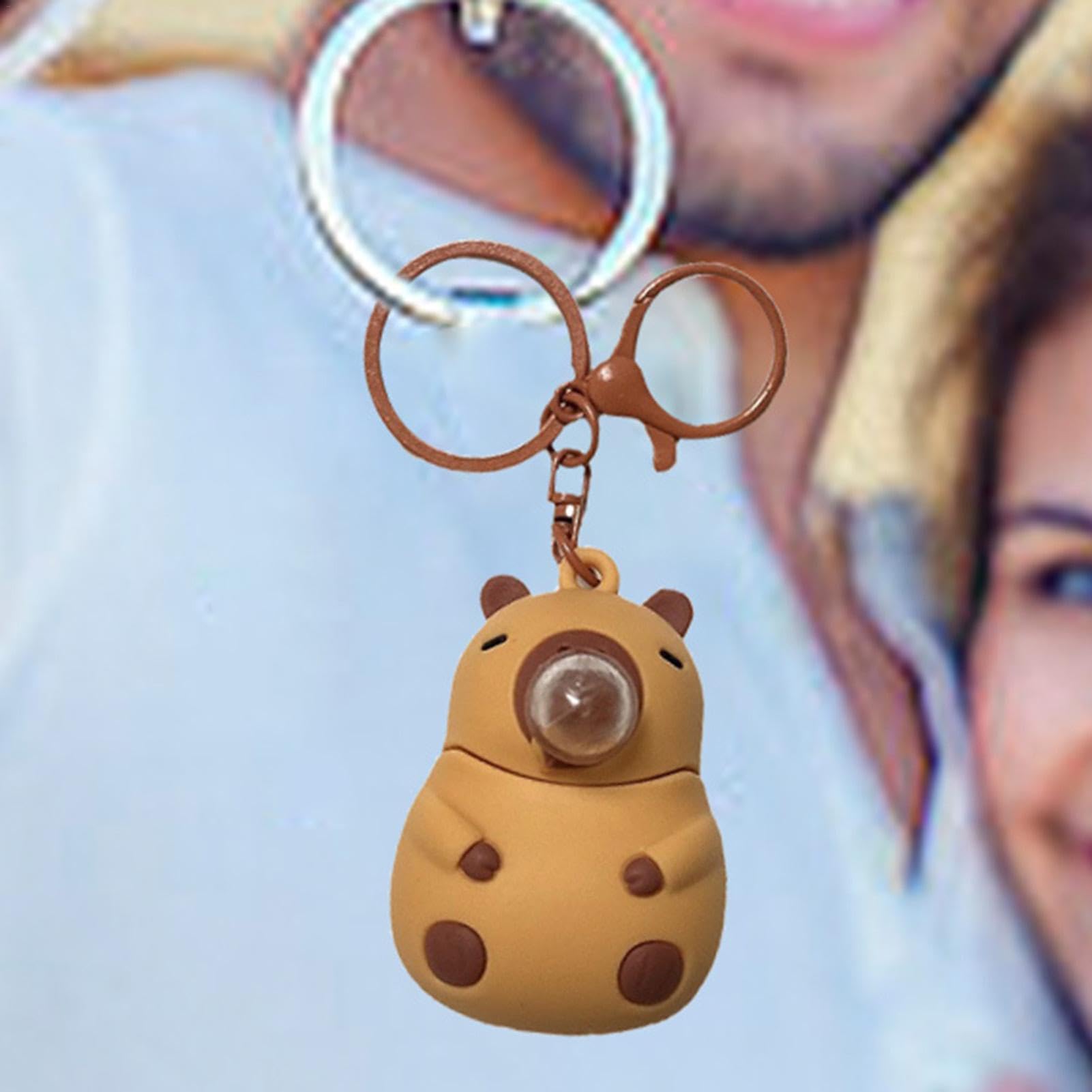 Jellycat Sleutelhanger Clyde Capybara Bag Charm - Lazy Lama Kids Conceptstore