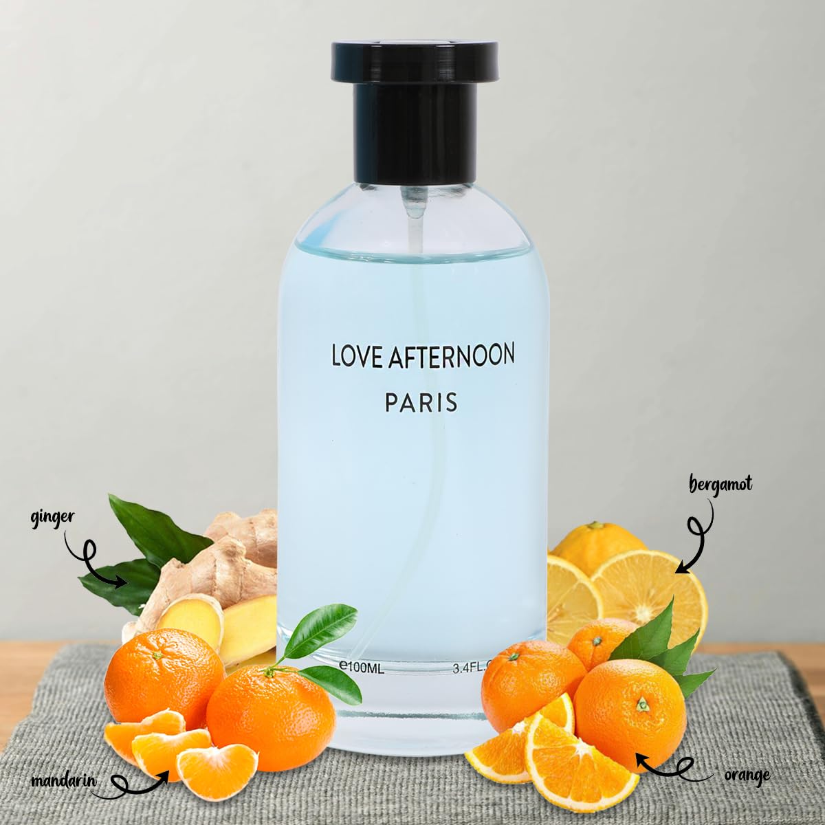 Love Afternoon Paris Spray Perfume - Eau De Toilette for Men and Women - 3.4 fl.oz
