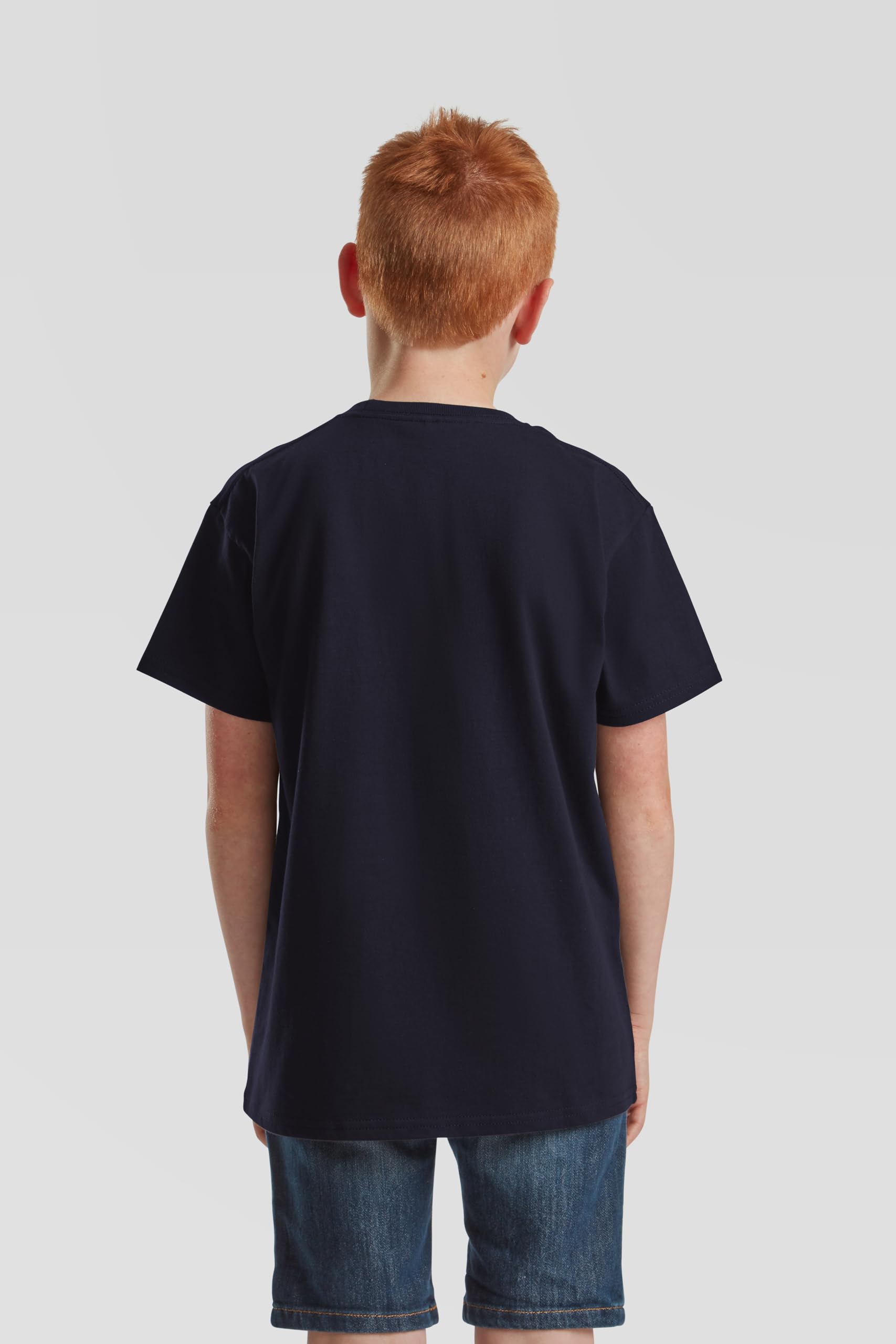 Fruit of the Loom 10er Pack Kids Iconic 195 T | Kinder T-Shirt aus 100% Baumwolle, Classic Fit, Rundhals + gratis MyShirt Stoffbeutel