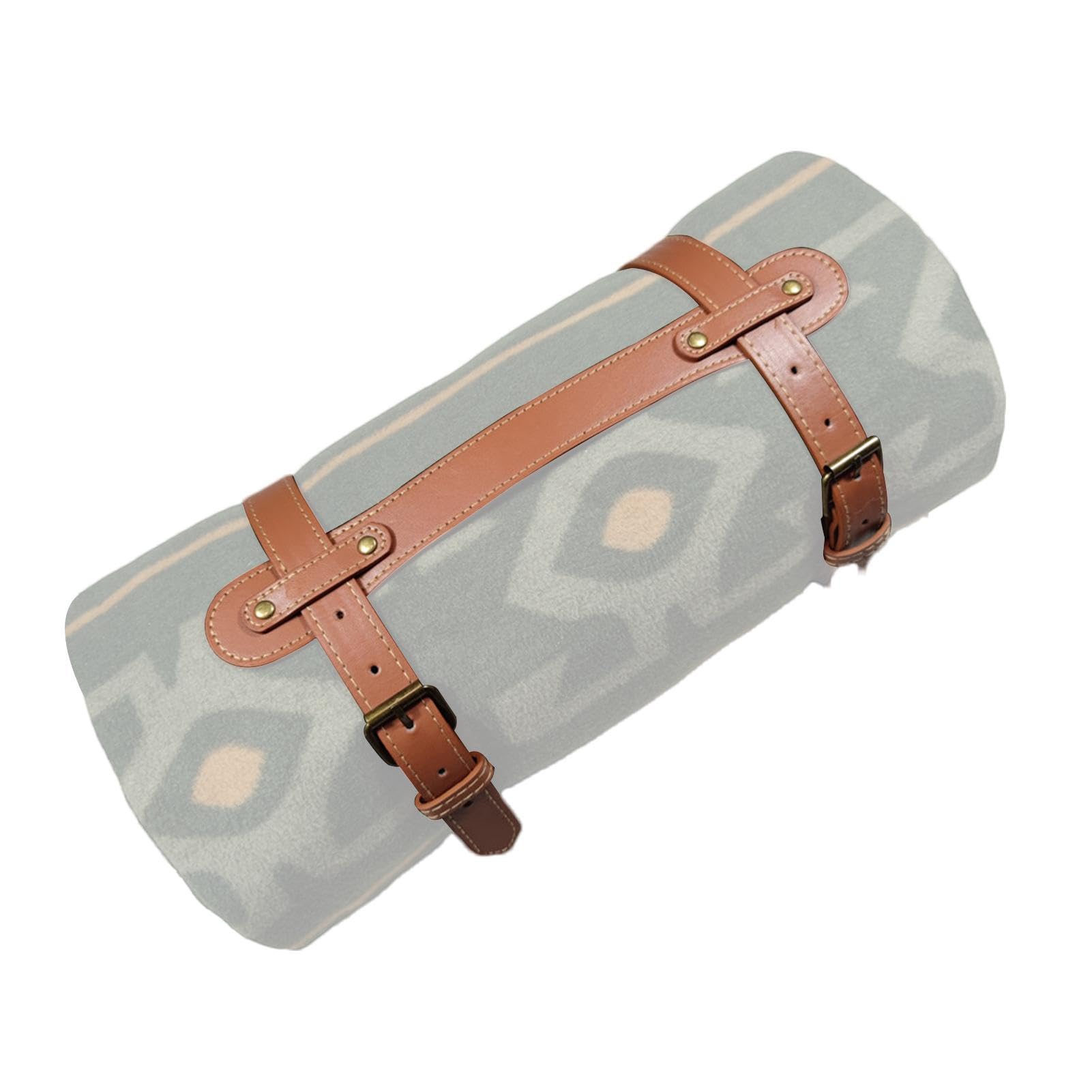 Amazon.co.jp: [Hongmidy] ピクニックブランケットストラップ、レザー