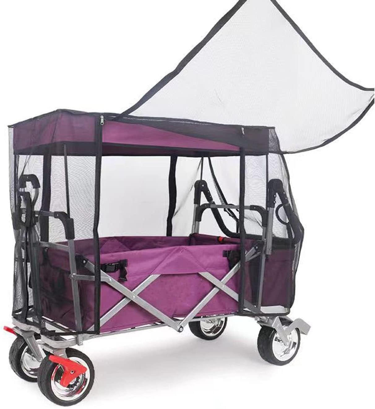 Copertura per Zanzariera Pieghevole per Carro Accessorio Perfetto per Il Campeggio All'aperto Giardino da Picnic per La Maggior Parte dei Passeggini