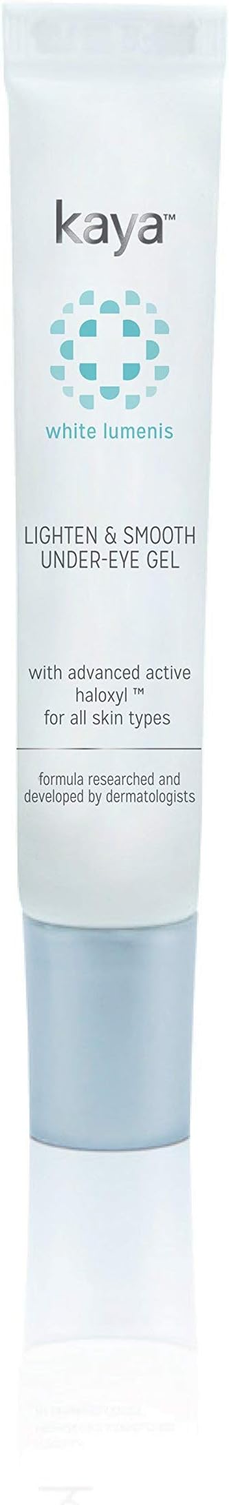 Kaya Clinic Kaya Lighten & Smooth Under Eye Gel 15Ml | Reduces Dark Circles & Puffiness | Makes Under Eye Skin Firm & Tight | Even Tone Under Eye Skin