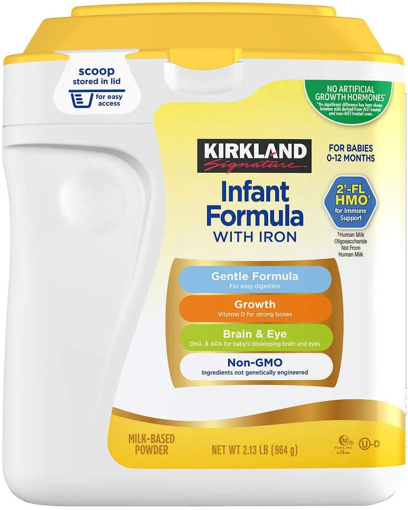 Dealmor Non-GMO, Gentle Infant Formula With Iron 34 oz, 3-count