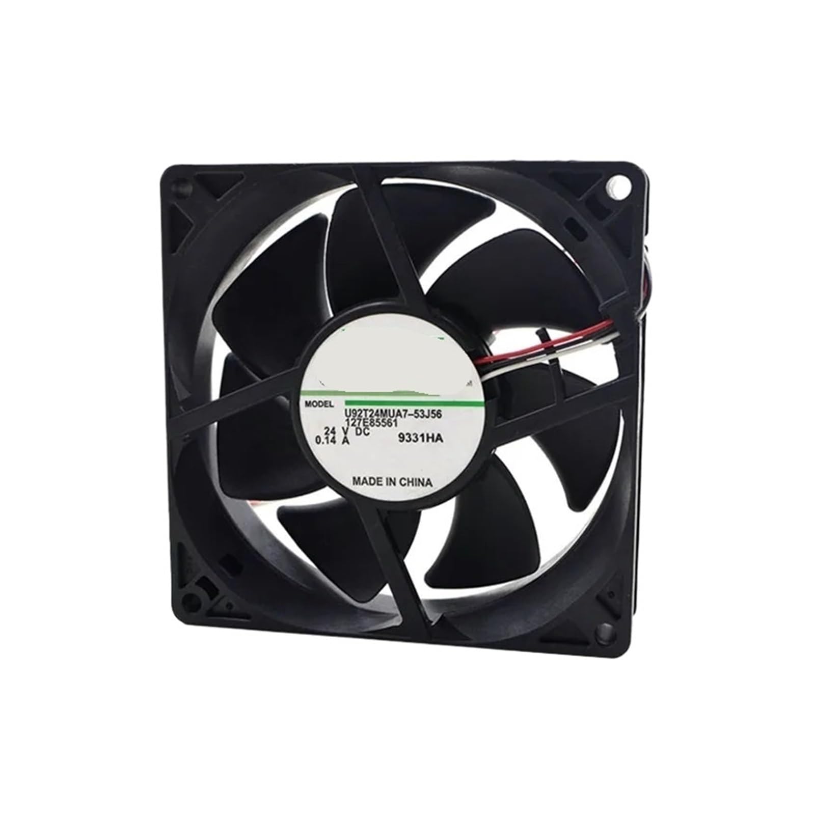 KNIUWMBMH U92T24MUA7-53J56 24V 0.14A 9025 90 * 90 * 25mm 9cm Cooling Fan