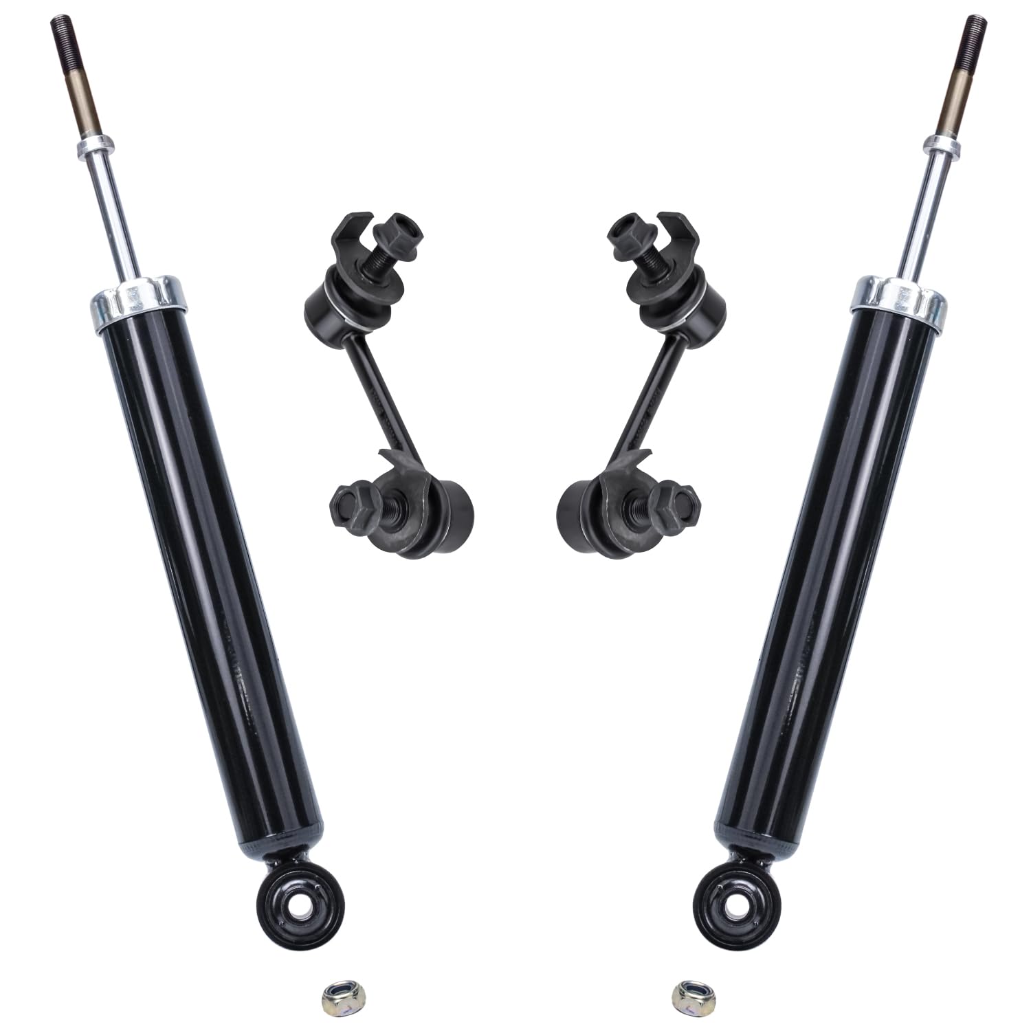Detroit Axle - Rear 4pc Shock Absorbers Kit for 2003-2008 INFINITI FX35