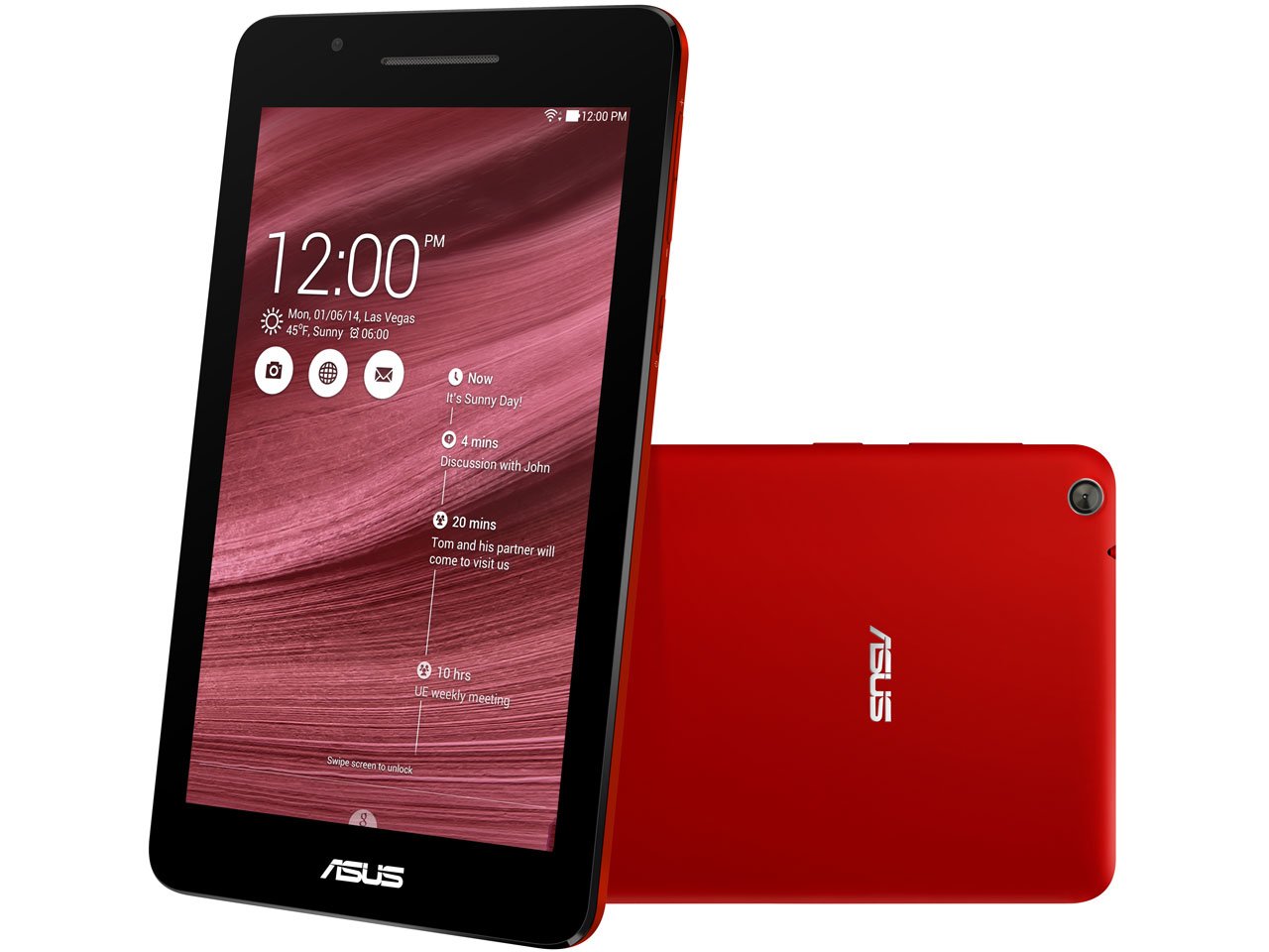 Amazon.co.jp: ASUS MeMO Pad 7 ME171C レッド ( Android 4.4.2 
