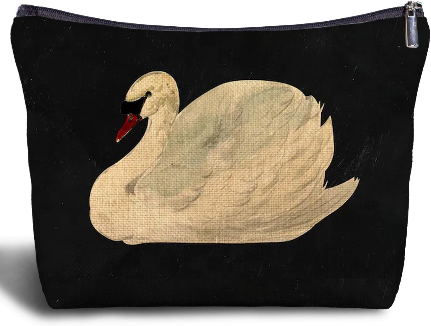 Swan Purse for Women - Swan Makeup Bag Gifts, Zippered Bag for Purse Travel Bags