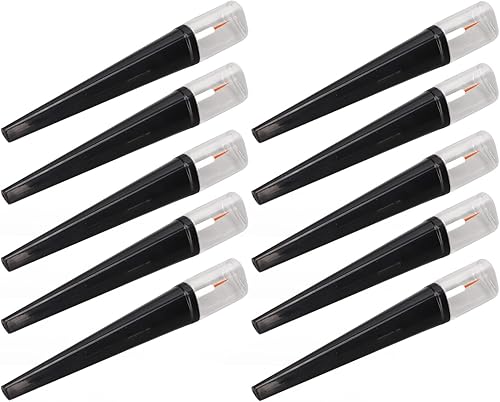 Miniatura 5 de Mini tubo de rímel transparente vacío de 0.2 fl oz, mini delineador de ojos de plástico vacío transparente, contenedor de cosméticos de bricolaje