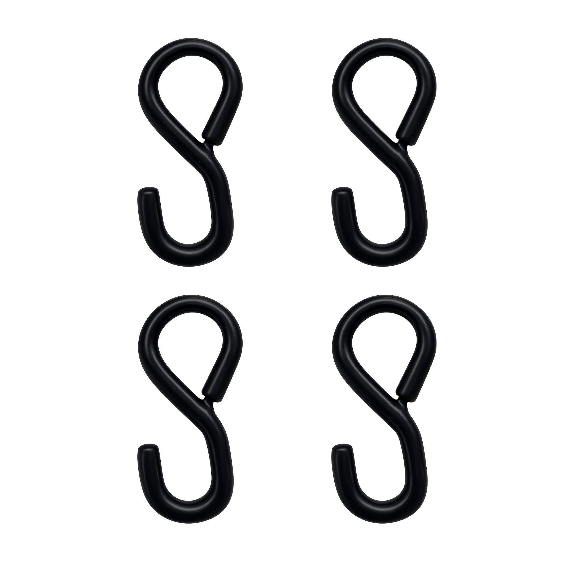 Trion Products Heavy Duty S Hooks for 1 Inch (25mm) Ratchet Tie Down Straps, 7mm Powder Coated Replacement S Hooks for Cargo Lashing, Trailer, Truck, Motorcycle, ATV & Utility Straps (Pack of 4)-picture-12