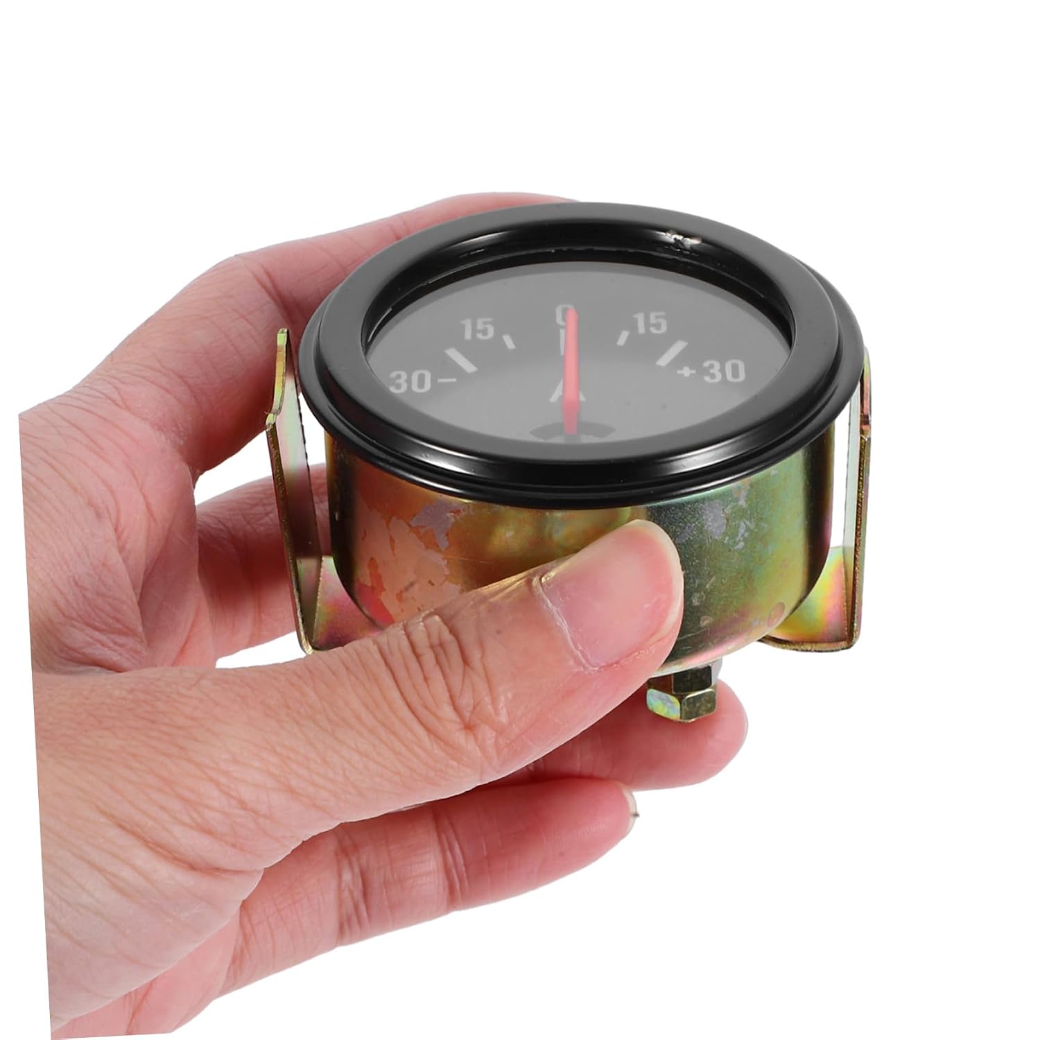STAHAD 2pcs 12v-24v Automotive Amp Meter and Voltmeter Gauge for Car Alternator Monitoring Vehicle Electrical Testing
