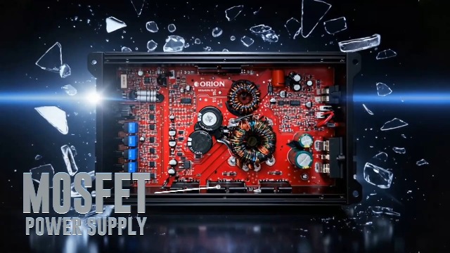 ORION CEA400.4D Cobalt Elite Compact Class D 4-Channel Amp, 400W
