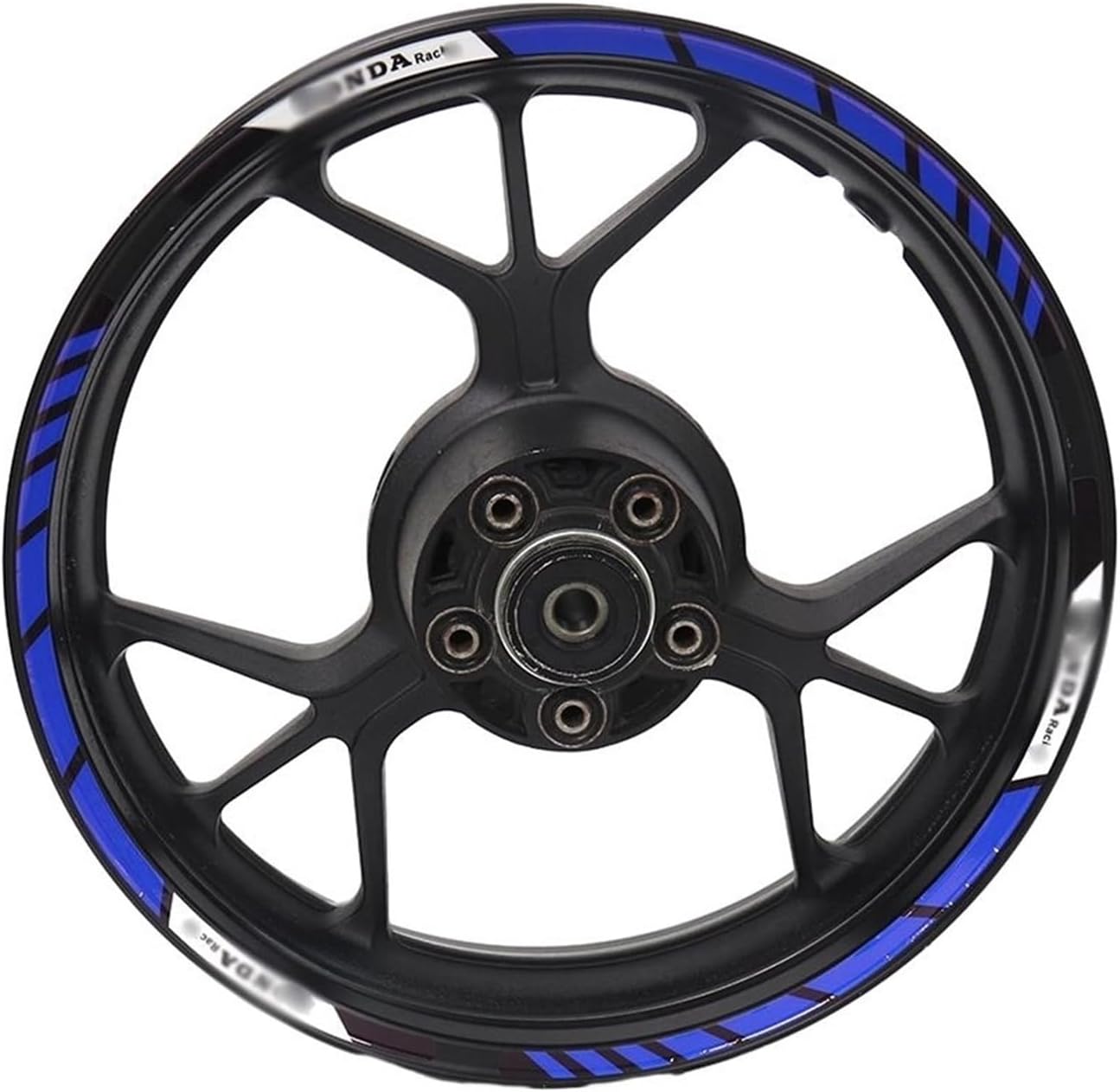 Sticker Front Rear Decal Full Set for CB 1000R for CB1000R Motorcycle Reflective Wheel Rim Stripe Decal(12)