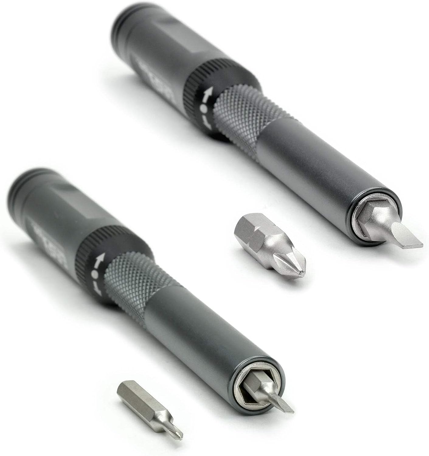 Micro-Mark Dual Drive Ratcheting Driver Set – Newly Patented Design for Precision Control in Tight Spaces – 20-Piece Bit Set Included