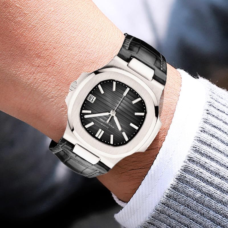 Buy TIME WARRIOR LGXIGE 2019 Luxury Elegant Watch for Men Black