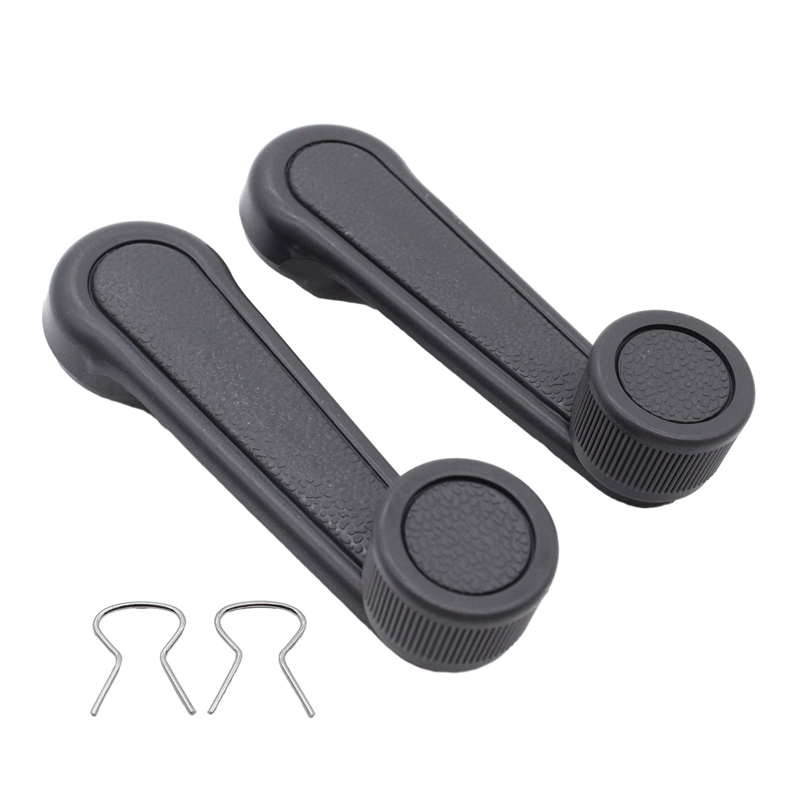 YZYDF Window Crank Handle 2pcs Auto Window Handle Risers Winders Crank for T100, Pickup (Gray)