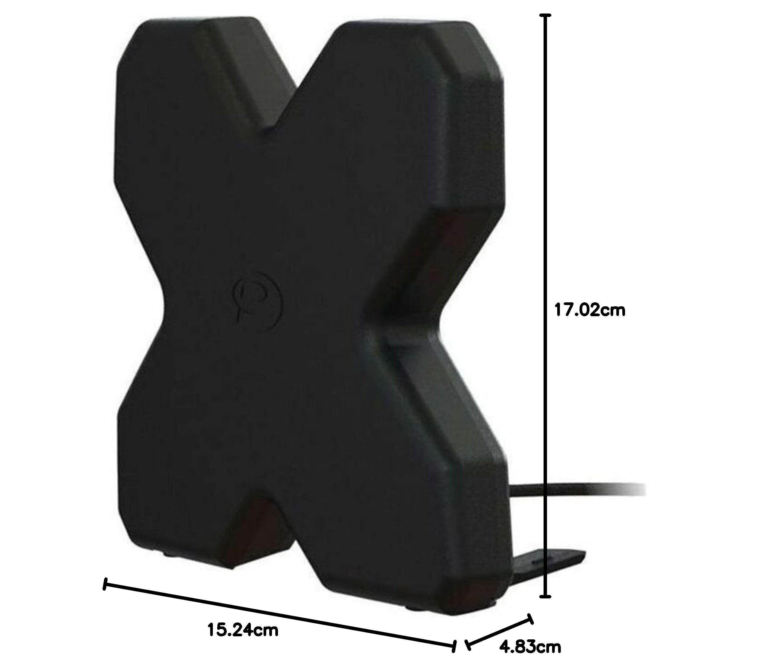 Panorama Antenne DMM-7-38-2TS9 für LTE 4G 5G Huawei E398 Vodafone 5G Gigacube 4dBi + 2m Kabel - MiMo fähig