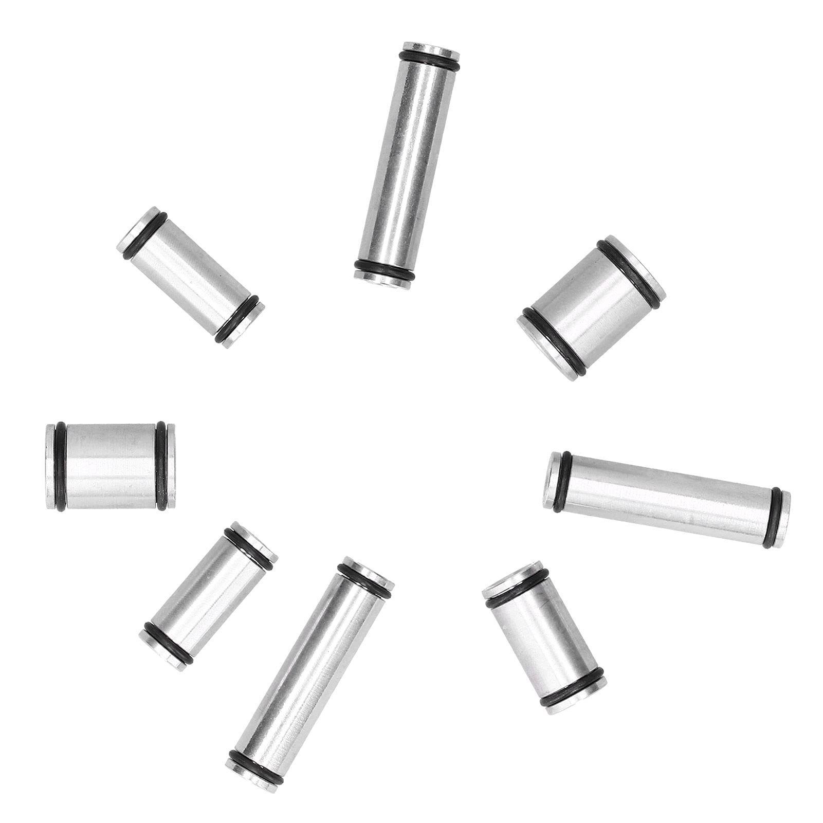 Pyhodi Universal Turbo Huile D'alimentation de Ligne de Retour Tipe de Vidange de Ligne de Retour Kit Complet, 8pcs Kit de Tuyau D'huile 0BH321477 DQ500 0BH Remplacement des