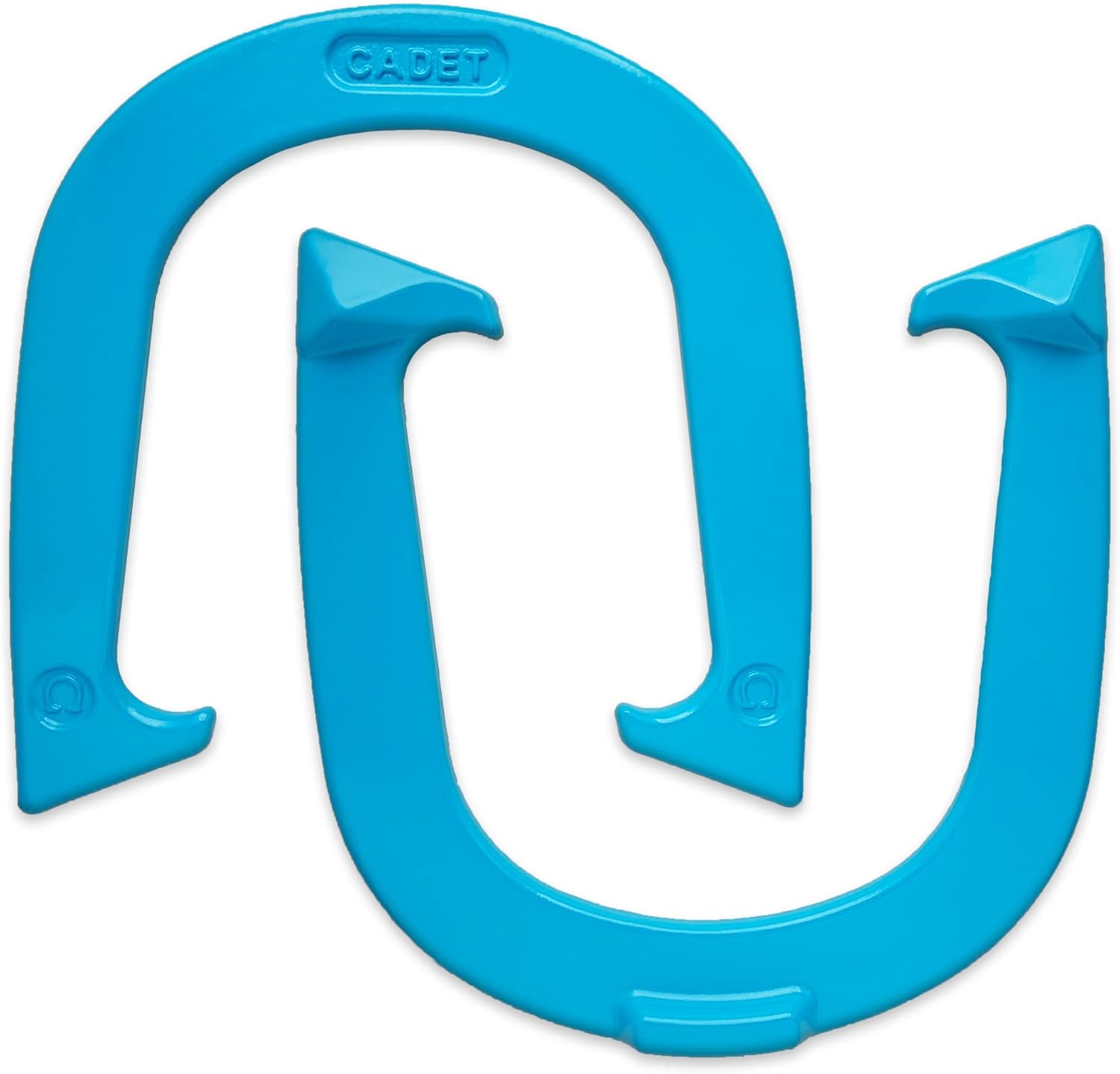 Light Weight Cadet Pitching Horseshoes - NHPA Sanctioned for Tournament Play - Drop Forged Steel - One Pair (2 Shoes)