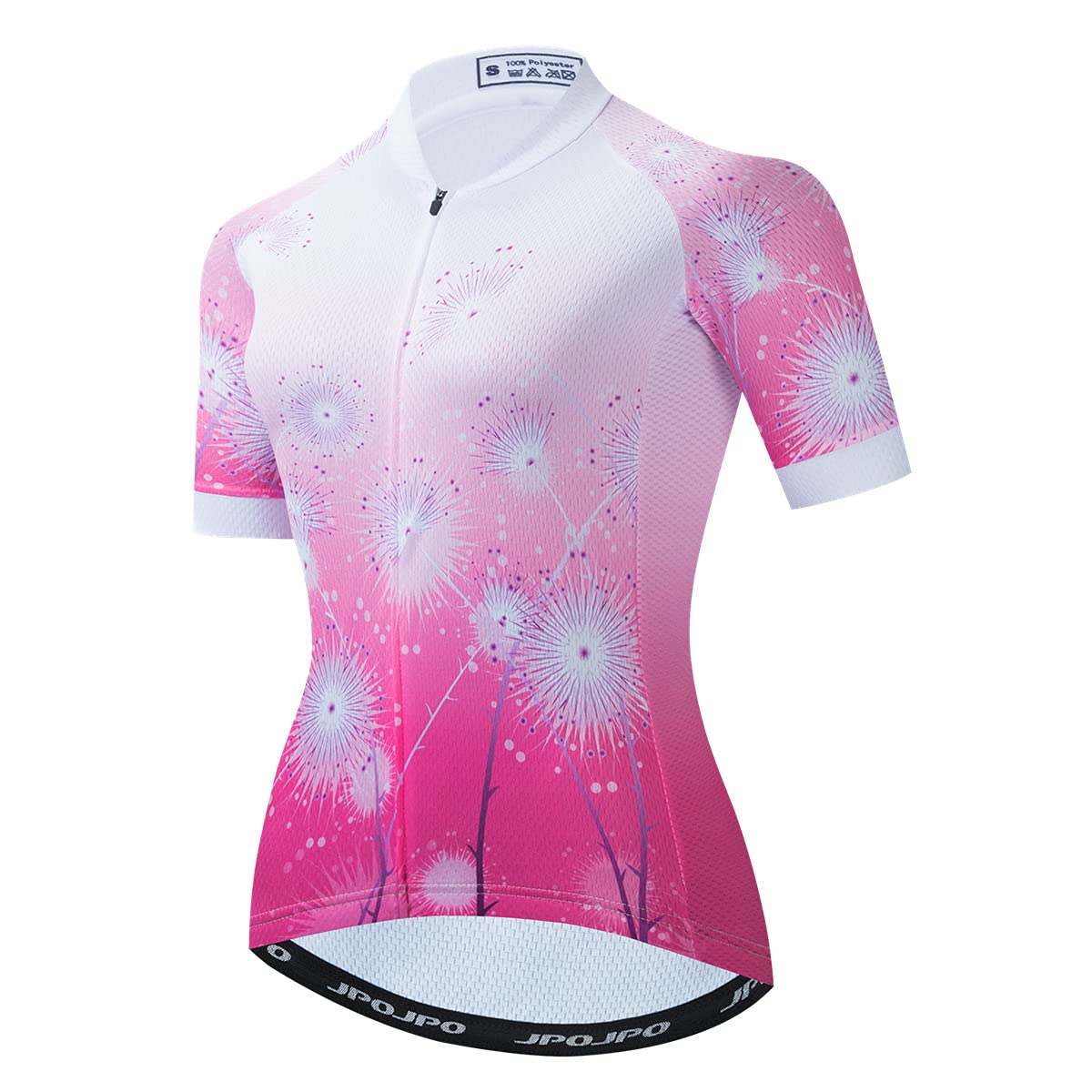 Hotlion Fahrradtrikot für Damen, Sommer-Fahrrad-Top, kurzärmelig, XL