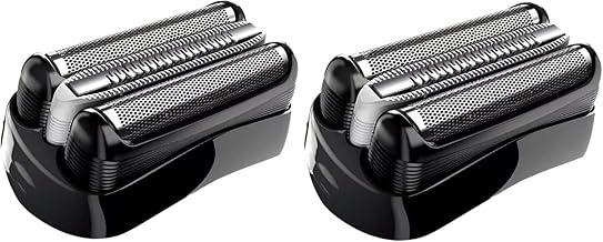 3 Series 32B Replacement Shaver Heads Compatible with Braun S3 3040s 3000s 3050cc 3010s 3070cc 3080s 3090s 310s 3020s 330s 370cc-4 380s-4 2 Pack