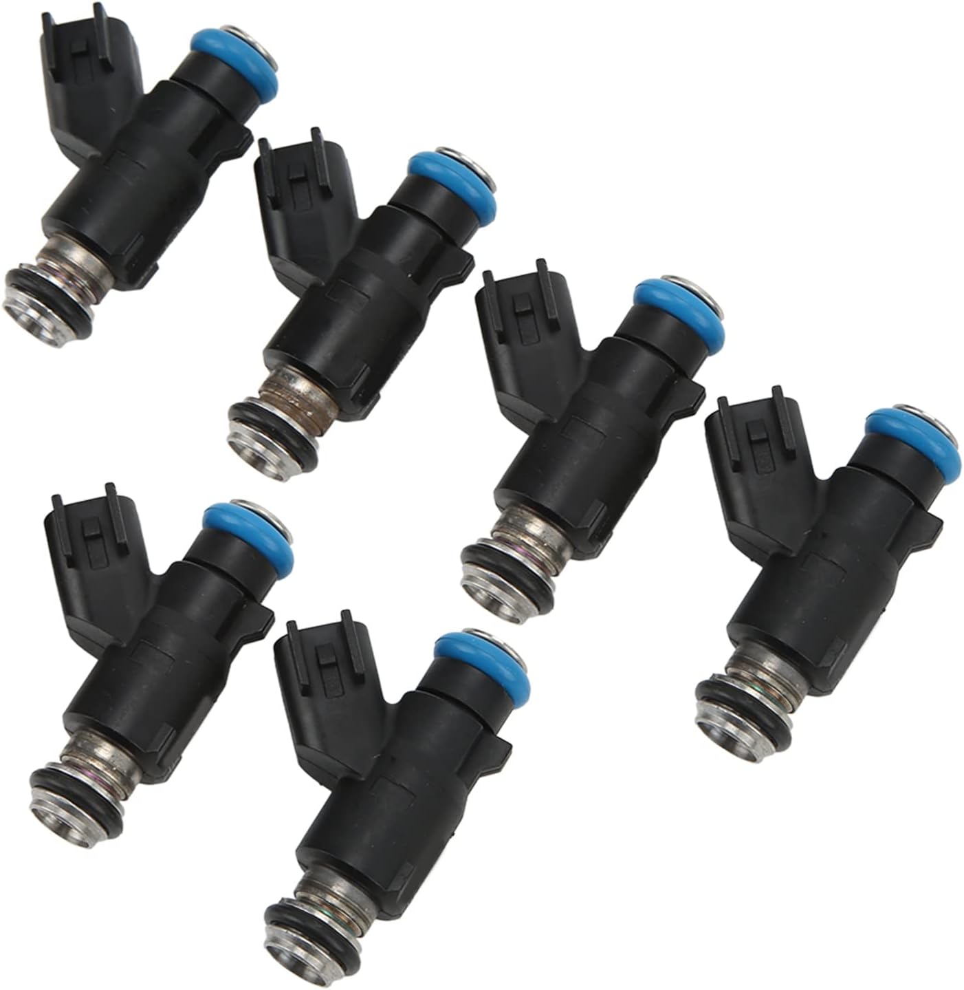 Fuel Injector Set, ABS Shell, 6pcs – 35310-3C000 Replacement for & 3.3L / 3.8L Models – Optimized Engine Performance, Smooth Acceleration, Heatproof & Durable