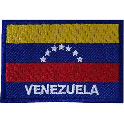 Venezuela-Flagge zum Aufbügeln oder Aufnähen, Südamerika, für Kleidung, Tasche, besticktes Abzeichen