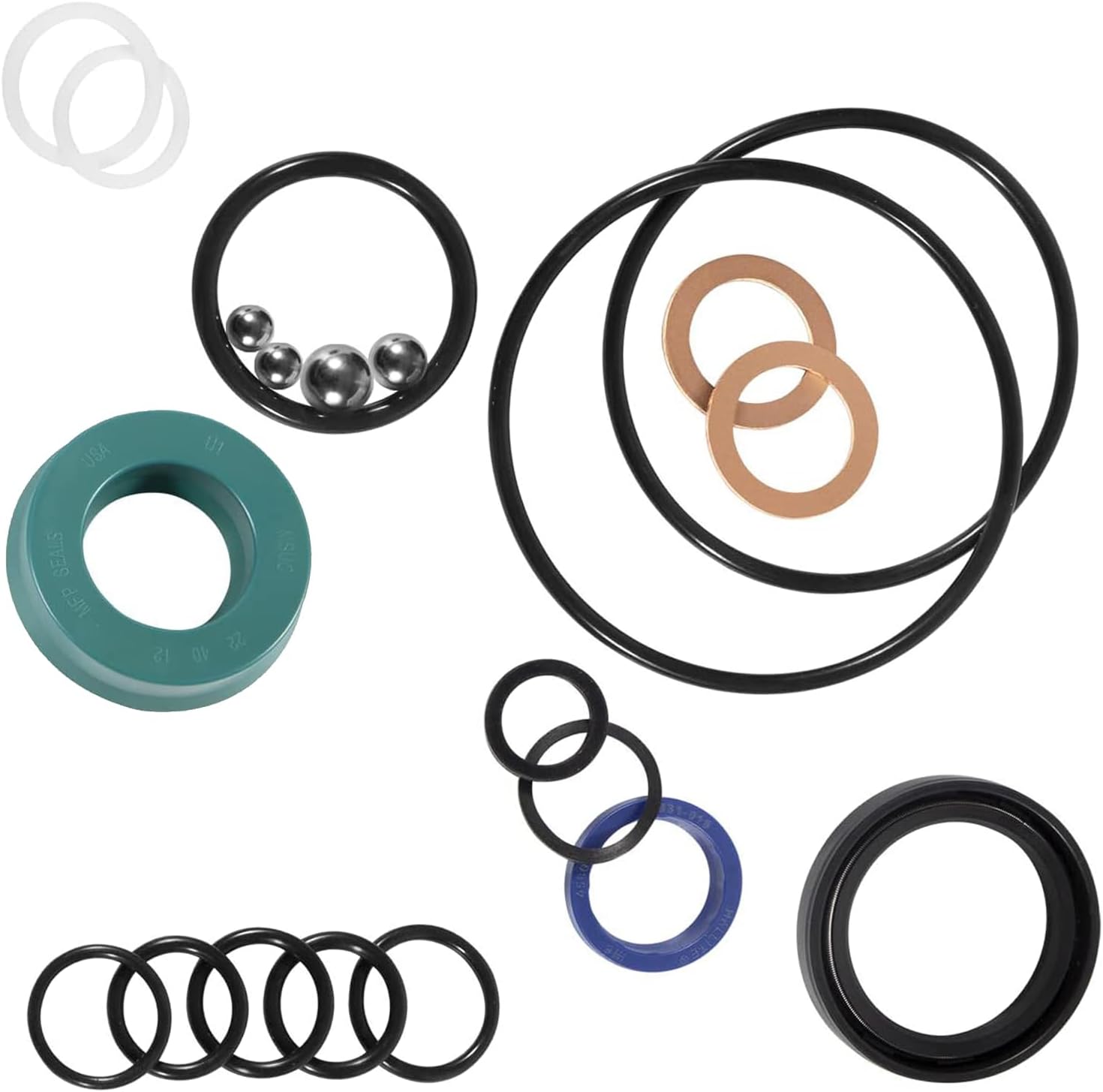 2 Tons Seal Kit Replacement for 328.12160 Sears Floor Jack Rebuild Kit 2 Ton Floor Jack Repair Kit for Hydraulic Sears Craftsman