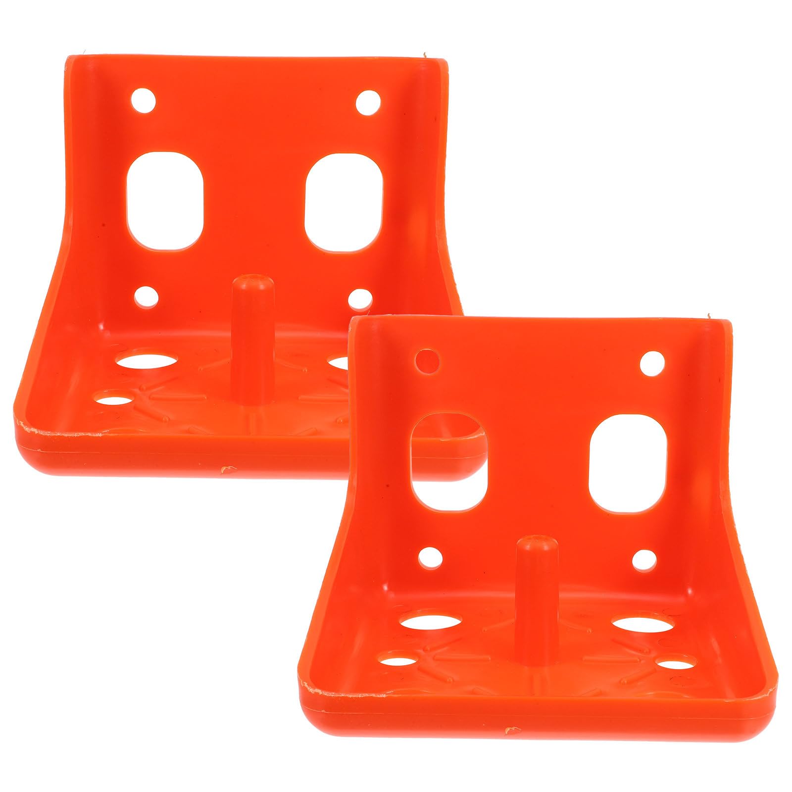 Mangeoire support à sel bétail polyéthylène pour bloc léchage bovin - 8
