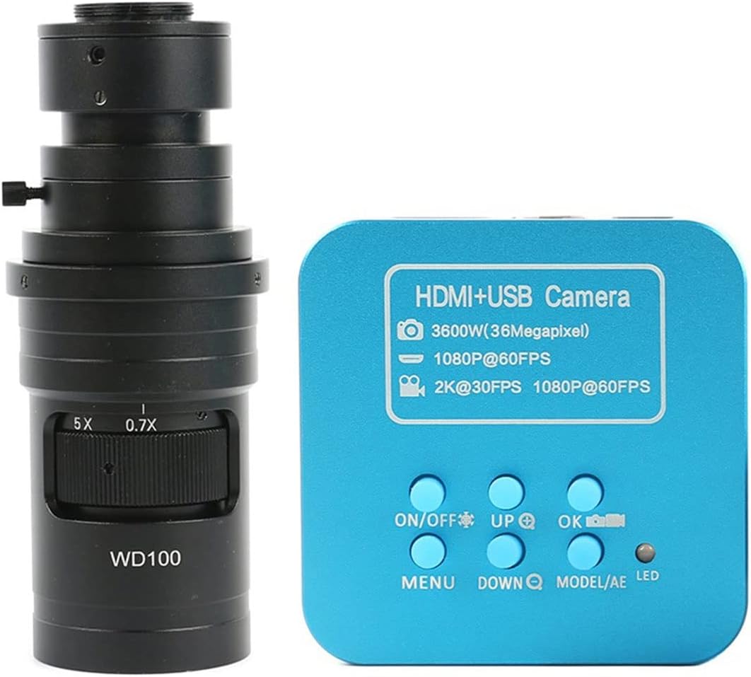 Lab Microscope Replacement Parts 36MP 2K Industrial Electronic Microscope, Solder