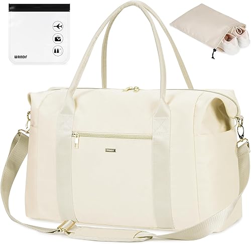 WANDF Para Spirit Airlines - Bolsa para artículos personales de 18 x 14 x 8 pulgadas debajo del asiento con bolsillo para ropa húmeda y