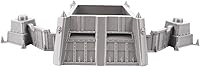 Vista 7 de Tabletop Terrain Fortificación blindada por escenario de guerra para juegos de guerra y juegos de rol Miniaturas de 1.102 in y 1.260 in