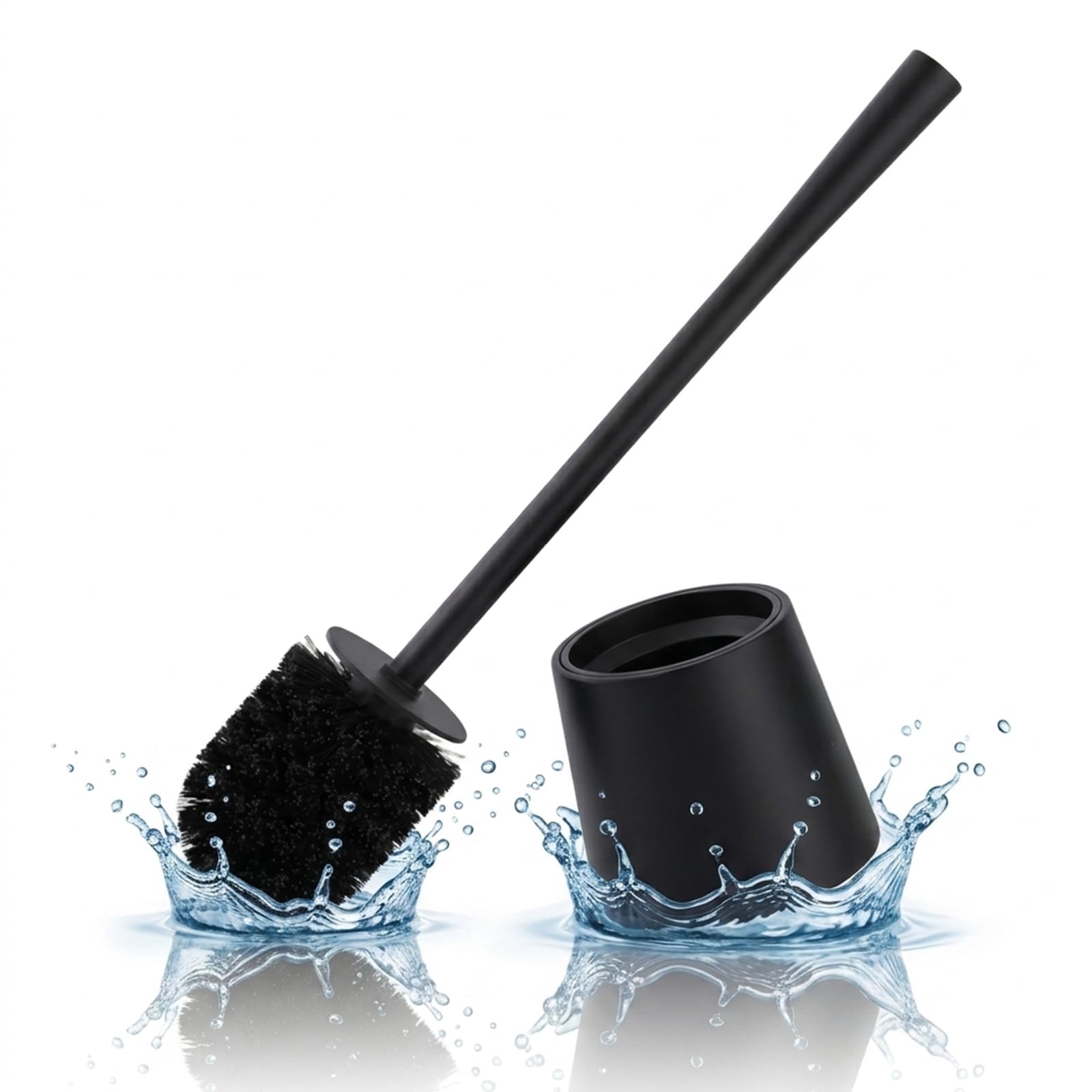 Brosse WC design compact idéale pour petits espaces de bain