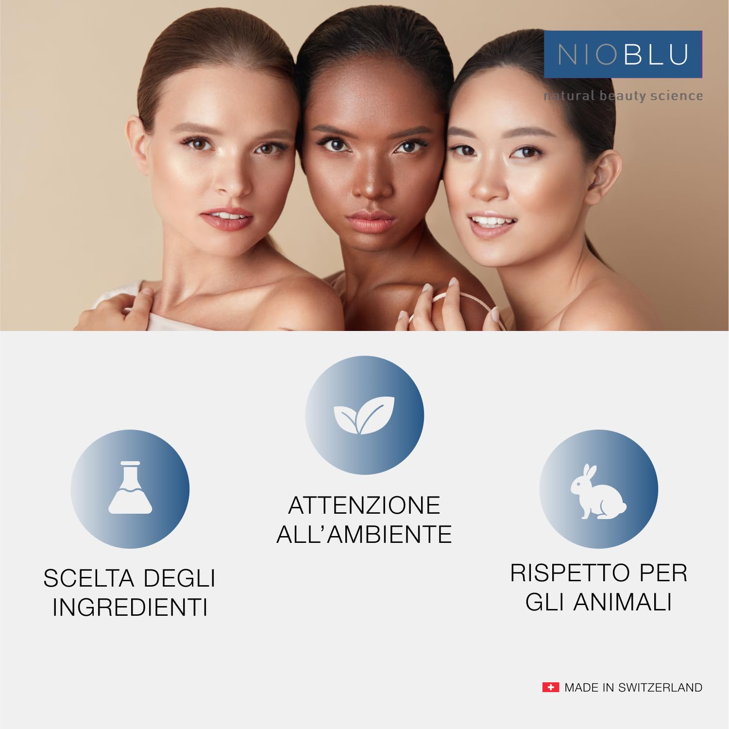 Nio-Crema Collo e Décolleté 50 ml – Con Niosoma NIO-ELASTID, Pullulano e Acerola – Effetto Lifting, Rassodante e Anti-Età per Pelli Mature