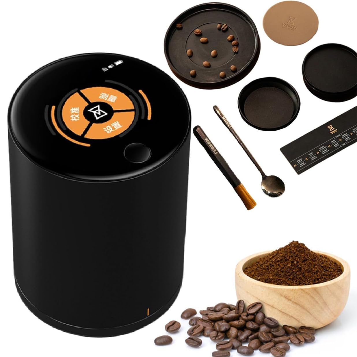 Medidor digital de color de café con pantalla táctil TFT y tecnología VIS+NIR