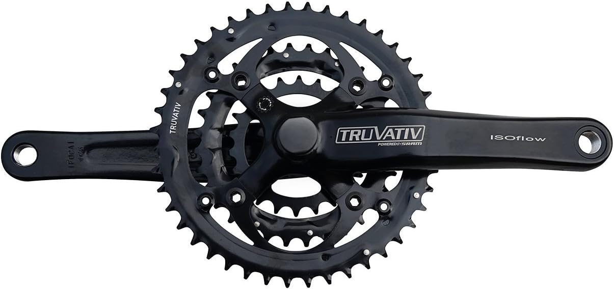 SRAM Truvativ Isoflow Mountain Bike PowerSpline Crankset 42X32X22 8/9S 175mm