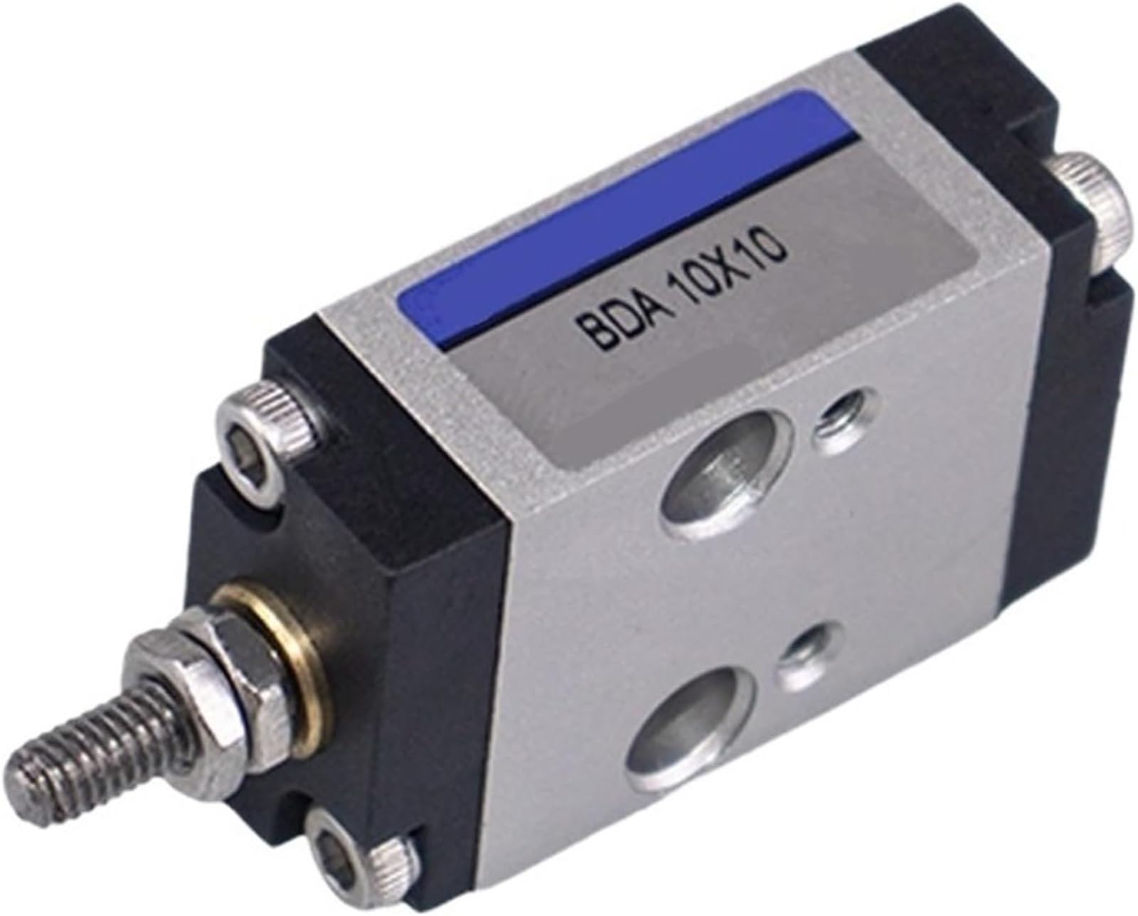 AHHQD Double Acting Pneumatic Cylinder BDA10X10, 10mm Bore & Stroke, Industrial Automation Actuator for Efficient Performance .0621