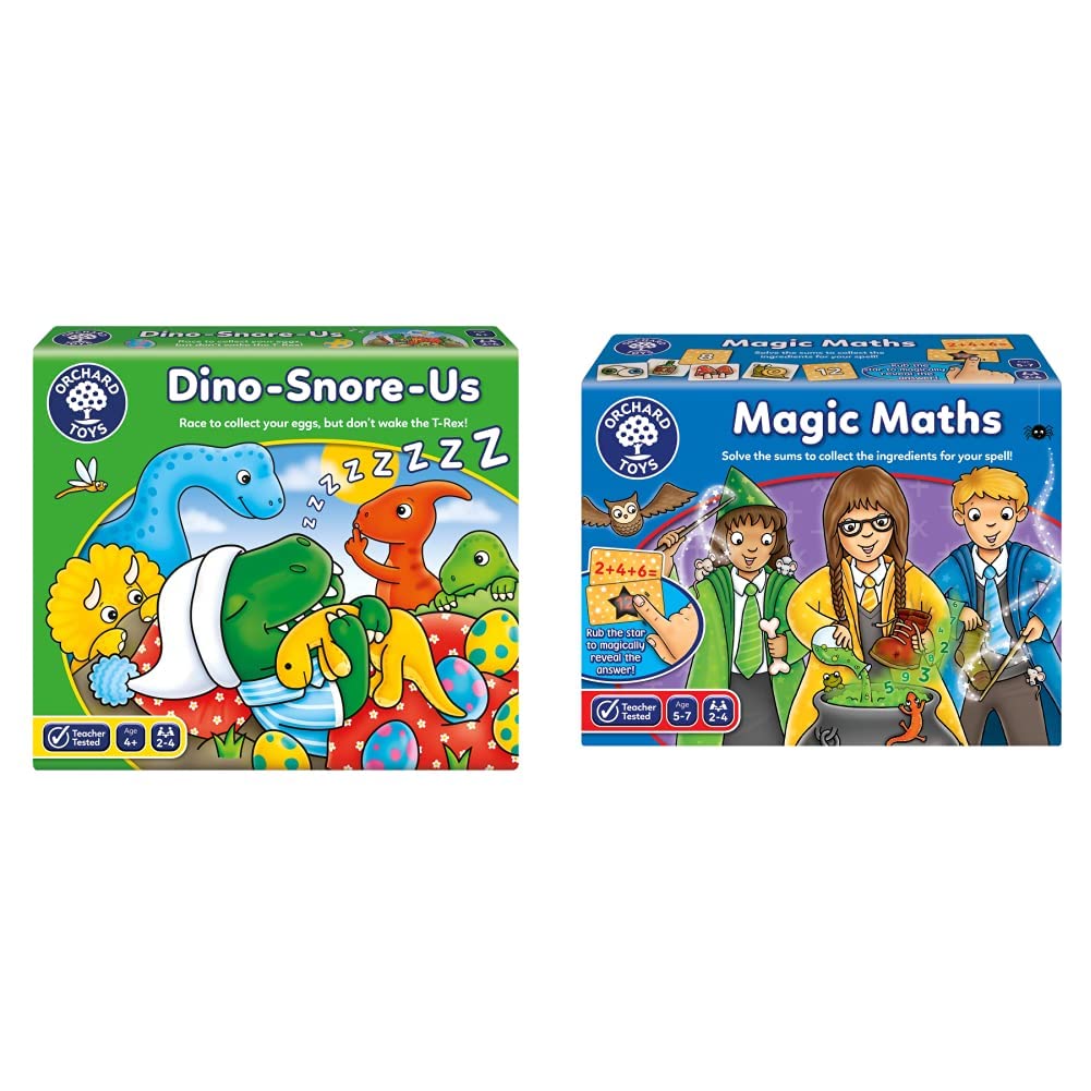 Orchard Toys Game - Dino-Snore-Us - Li'l Treasures UK