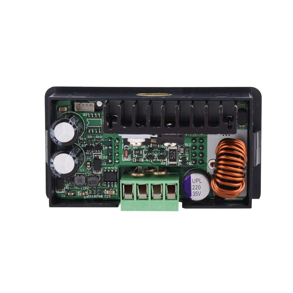LiebeWH Moduł Obniżający Napięcie Zasilacz Woltomierz Cyfrowy Amperomierz, Programowalny Konwerter Wejście 6 V na 40 V Wyjście 0 do 32 5 A, Sterowanie USB Bluetooth do Testowania na Stole