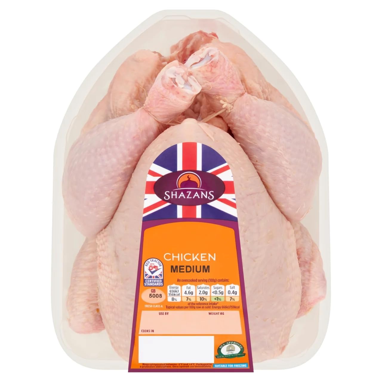 Select Medium Whole Chicken, 1.4 - 1.8Kg